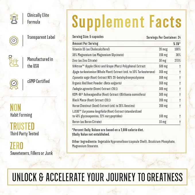 King Maker – Maximum Masculinity Supplement 120 Capsules