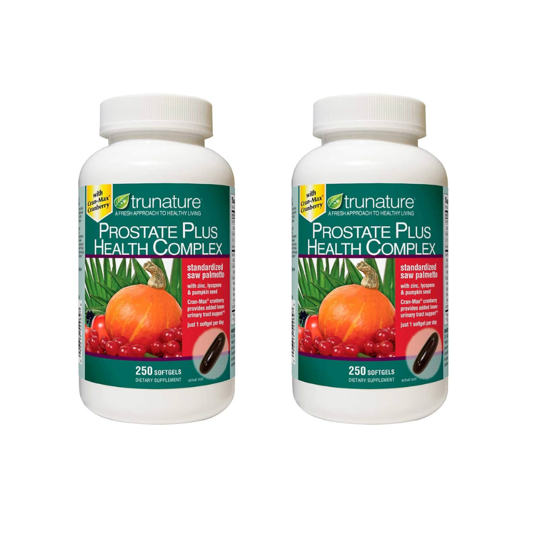 Trunature Prostate Health Complex, 250 Softgels (2 Pack)