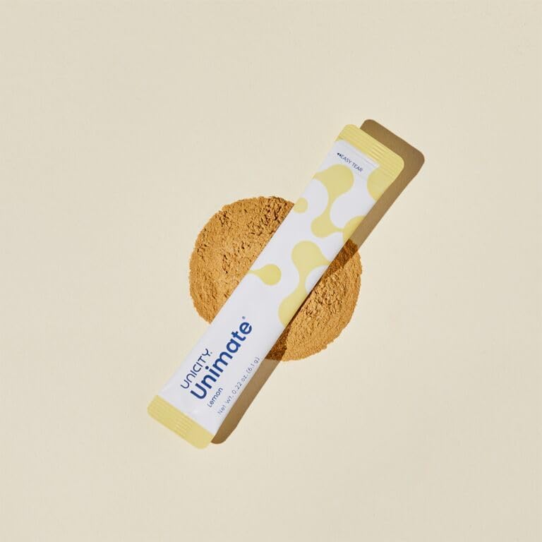 Unicity Unimate – Natural Lemon Flavor (30 Stick Packs)