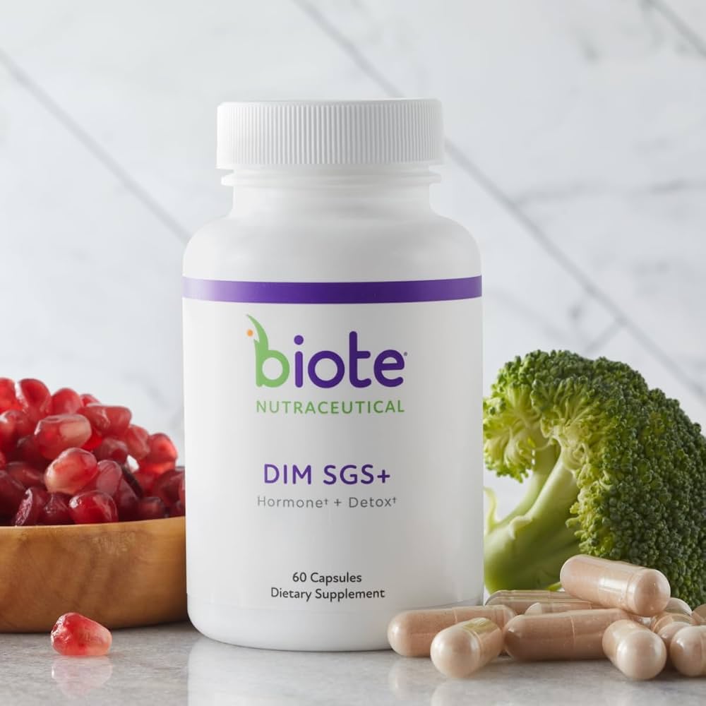 BIOTE Nutraceuticals - DIM SGS + - Hormone + Detox (60 Capsules)