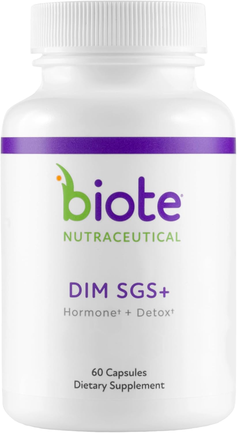 Biote Nutraceutical DIM SGS+ 60 Capsules Dietary Supplement