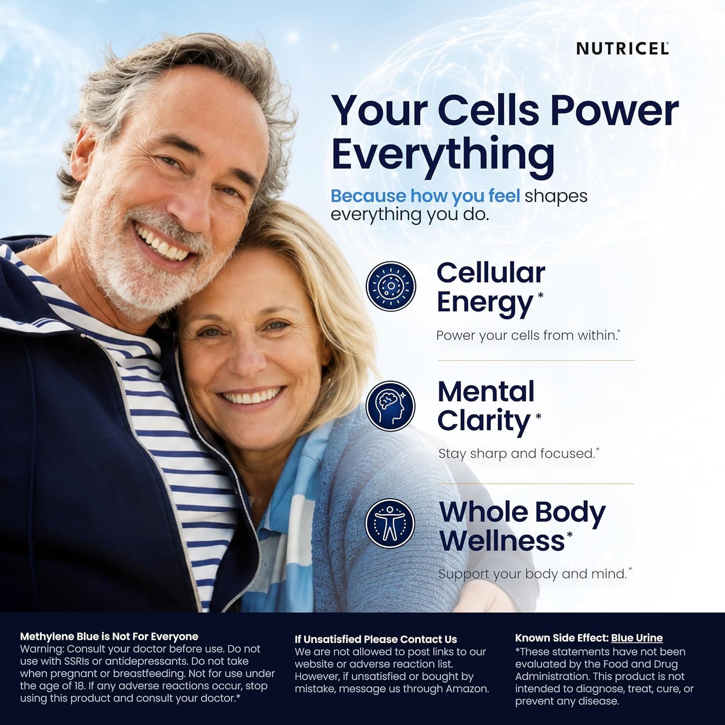 Nutricel Supplements BLUE BOOST– Enhanced Absorption Dietary Supplement  | 60 Capsules