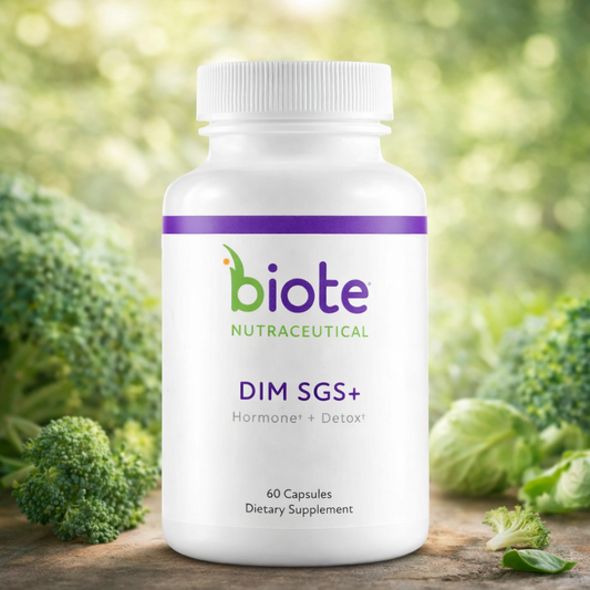 Biote DIM SGS+ Hormone & Detox Support Dietary Supplement - 60 Capsules