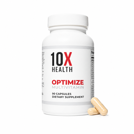 10X Health Optimize Multivitamin Dietary Supplement – 90 Capsules