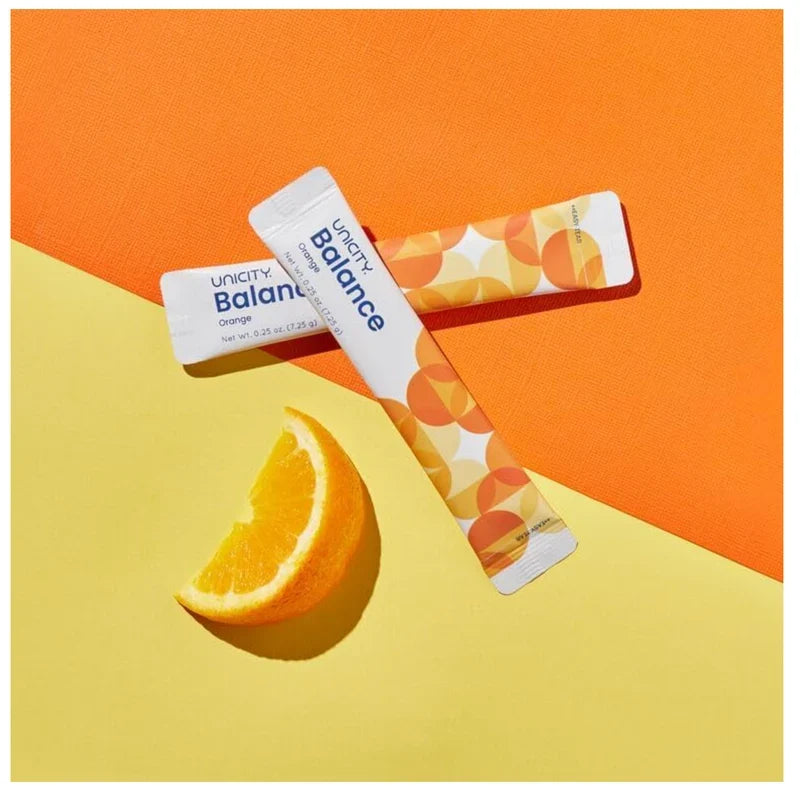 Unicity Balance Natural Orange | Appetite Control & Metabolic Support (30 Packets)
