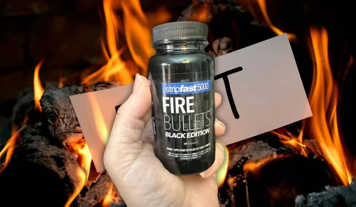 Stripfast5000 Fire Bullets Black Edition |UNISEX| 60 counts