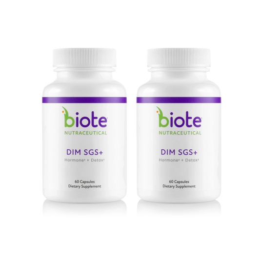 Biote DIM SGS+ Hormone Support & Detox Supplement, 60 Capsules