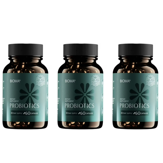 Bioma Probiotics - Digestive gut support health supplement for men and women - 180 count