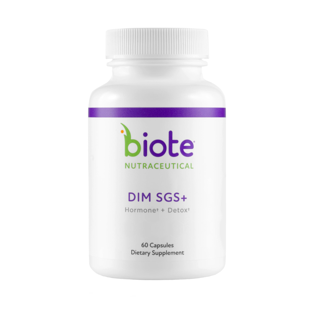Biote Nutraceuticals DIM SGS Hormone + Detox - 60 Capsules