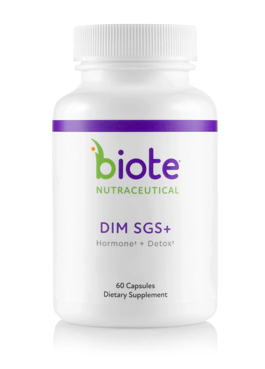 Biote Nutraceuticals DIM SGS + - Hormone + Detox (60 Capsules)
