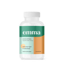 Emma Gut Heath Gas and bloating relief supplement - 60 capsules