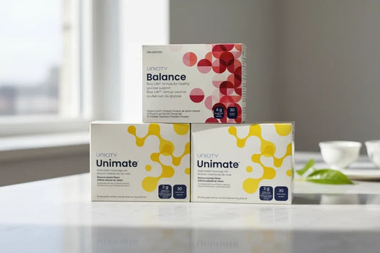 Unicity Balance & Unimate Bundle | Blood Sugar Support + Natural Energy Drink Mix